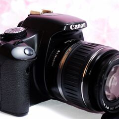 ❤️憧れのCanon一眼レフ❤️Canon EOS Kiss X2 レンズキットの画像