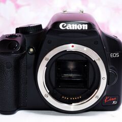 ❤️憧れのCanon一眼レフ❤️Canon EOS Kiss X2 レンズキットの画像
