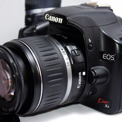❤動画機能付❤ Canon Kiss x3 スマホ転送 一眼レフ...