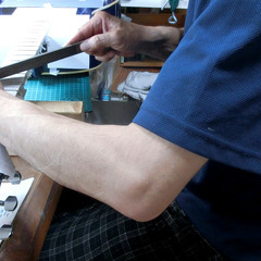 ❤️弦高調整済み！「レジェンド by Aria FG-15 ブルー」& ケース付！の画像