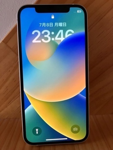 【美品】iPhone12 64GB ホワイト SIMフリー