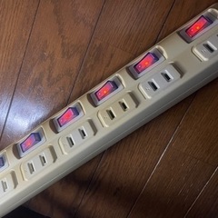 スイッチ付き延長コード 6口 ②の画像
