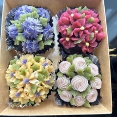 白餡お花のおはぎレッスン