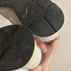 NIKE スニーカー　スウェード　クリームの画像