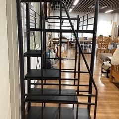 階段付きロフトベッド【町田市再生家具】240944の画像