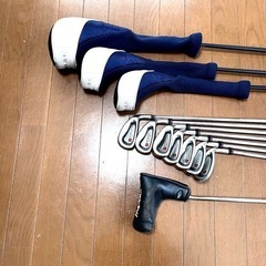 またまたお値下げしました。ゴルフクラブとバッ口　豪華13点セットの画像