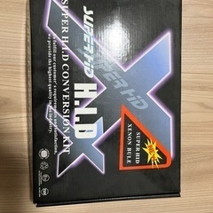 新品•未使用　HID H4 ２灯　6000K　35W LO/HI...