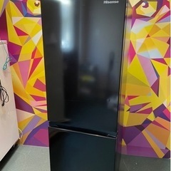 【中古】Hisense ノンフロン冷凍冷蔵庫 HR-D1701B 175L 2023年製