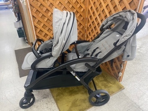 【愛品館江戸川店】去年購入 joie エヴァライトデュオ 2人乗りベビーカー ID110-024848-007