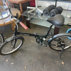 自転車　No.19705　折りたたみ　20インチ　ブラック　MY...