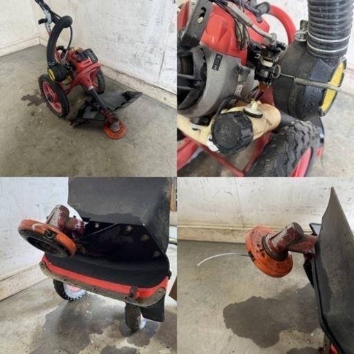 643★岐阜発　実働 △ NIKKARI / ニッカリ / 草刈機 / 芝刈り機 △ MP-33 / 手押し式草刈機 / 混合ガソリン / 現状品　R6.5/23★