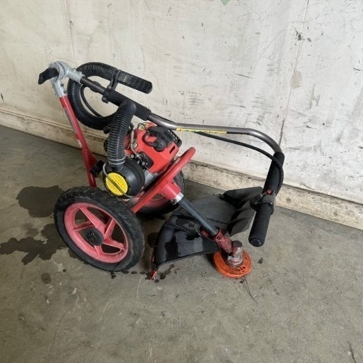 643★岐阜発　実働 △ NIKKARI / ニッカリ / 草刈機 / 芝刈り機 △ MP-33 / 手押し式草刈機 / 混合ガソリン / 現状品　R6.5/23★