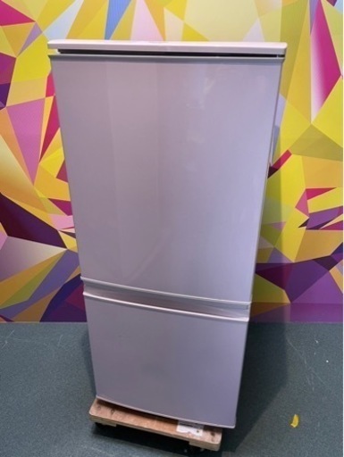 【中古】SHARP ノンフロン冷蔵庫 SJ-14E1-SP 137L 2014年製