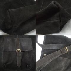 ZARA リアルスエード ショルダーバッグ ザラの画像