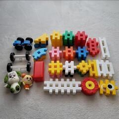 学研　ニューブロック　ワンワンとうーたん　ブロック　知育の画像