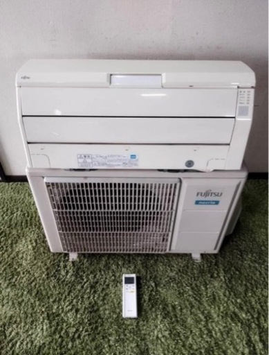 (本体＋工事）FUJITSU AS -R40J-W 2019年製（6〜8畳用）