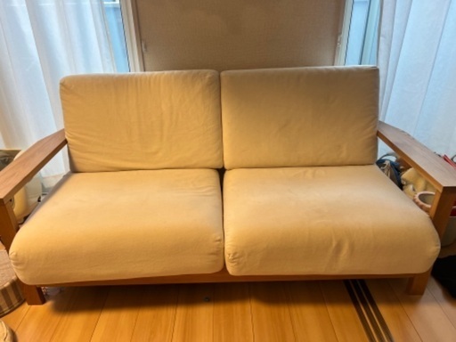 無印良品で購入したソファ