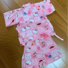甚平　ハローキティ  80cm