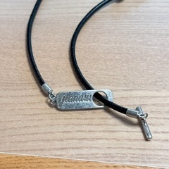 JEANASISジーナシスWestern-styleネックレス黒ブラックの画像