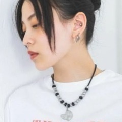 JEANASISジーナシスWestern-styleネックレス黒ブラックの画像