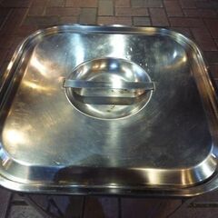 YUKIWA 角型 寸胴鍋 幅36cm 深さ36cm ステンレス 調理器具 煮込み料理 業務用 大鍋 ずんどう 札幌市東区 新道東店 の画像