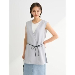 接触冷感 ベルト付きベストの画像