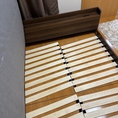 ダブルベットマットレス付きロータイプの画像