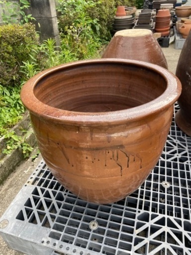 ② 水瓶 鉢 メダカ 睡蓮 庭 飾り　生活雑貨 家庭用品 ガーデニング