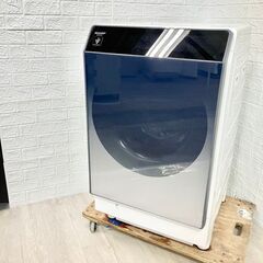 【D043】 シャープ ドラム式洗濯機 11kg 大型 2019年製