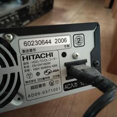 【取引中】HITACHI　WOOO DVDレコーダー　DH160Wの画像