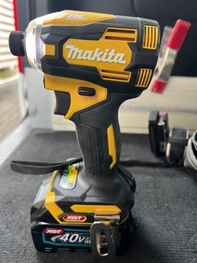 【未使用品】マキタ　TD001GDXFY インパクトドライバ　40Vmax
