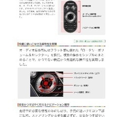 パイオニア [carrozzeria] ステアリング対応 リモコン (サイバーナビ/ EV用ナビ) 【品番】 CD-SR300の画像
