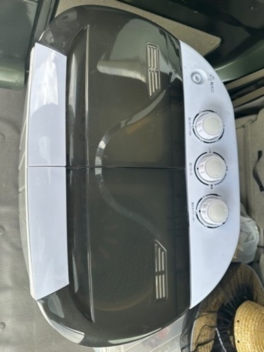 ポータブル2層式洗濯機