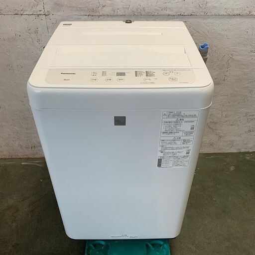 【Panasonic】 パナソニック 全自動電気洗濯機 5.0kg NA-F50BE8 2020年製 Y0055