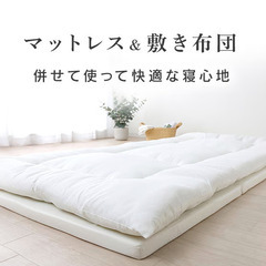 アイリス オーヤマ シンプルスタイル  マットレス付き布団10点セット シングルサイズ KFS-R-M10Sの画像