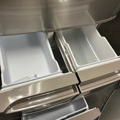 北海道 帯広 2017年製 HITACHI 冷蔵庫 5ドア キッチン家電 モノココ 