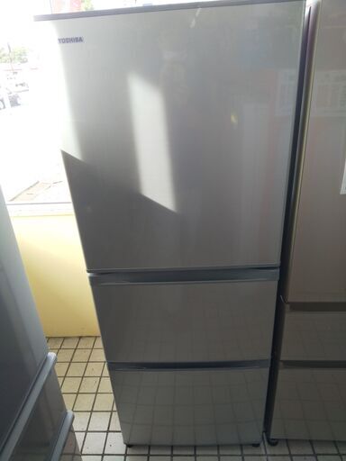 東芝 3ドア冷蔵庫 330L GR-K33S 2017 N24-709 高く買取るゾウ八幡西店