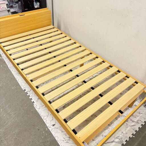 18593 木製 シングルベッドフレーム ◇大阪市内・東大阪市他 6,000円