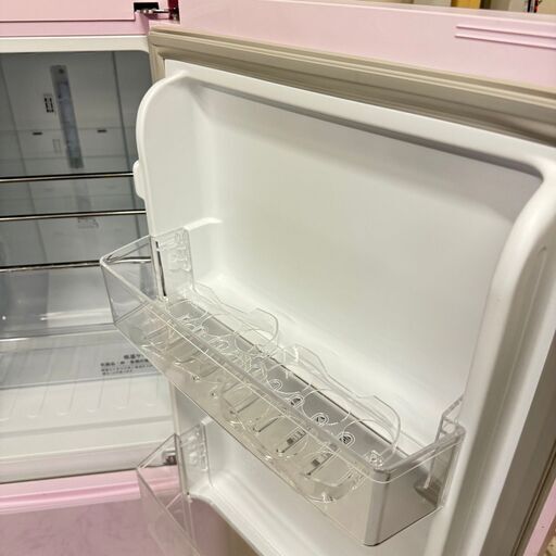  18587  Hisense 一人暮らし2D冷蔵庫　ガラストップ 2018年製 154L ◆大阪市内・東大阪市他 6,000円以上ご