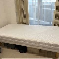 無印良品　脚付マットレス 