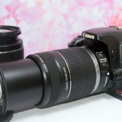 ❤️憧れのCanon一眼レフ❤️Canon EOS Kiss X2 レンズキットの画像