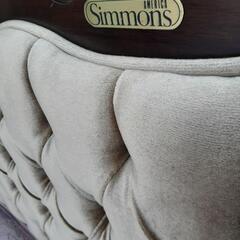 【引取先決まりました！】 シモンズ ベット セミダブル マットレス 2枚 ビューティーレスト ベッド SIMMONS bed の画像