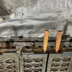 引き取り限定　いわき　業務用　ミニたい焼き器　屋台　祭り　大判焼き　ベビーカステラの画像