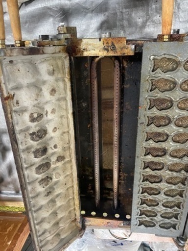 引き取り限定 いわき 業務用 ミニたい焼き器 屋台 祭り 大判焼き