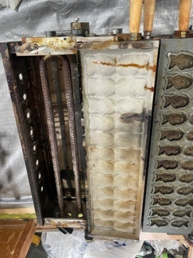 引き取り限定 いわき 業務用 ミニたい焼き器 屋台 祭り 大判焼き