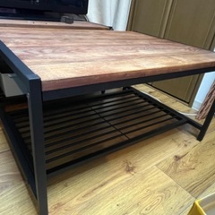 【受付終了】コーヒーテーブル ブルックリンスタイル アンティーク