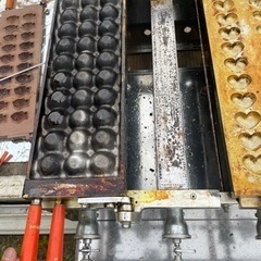 引き取り限定　いわき　ハート 業務用　ミニたい　屋台　祭り　大判焼き　ベビーカステラの画像