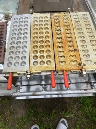 引き取り限定　いわき　ハート 業務用　ミニたい　屋台　祭り　大判焼き　ベビーカステラ