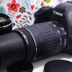 ❤極美品❤Canon❤一眼レフカメラ フルサイズ 6D ダブルレンズ❤の画像