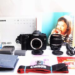 Canon EOS 40D★本格的な一眼レフをお手頃価格で☆の画像